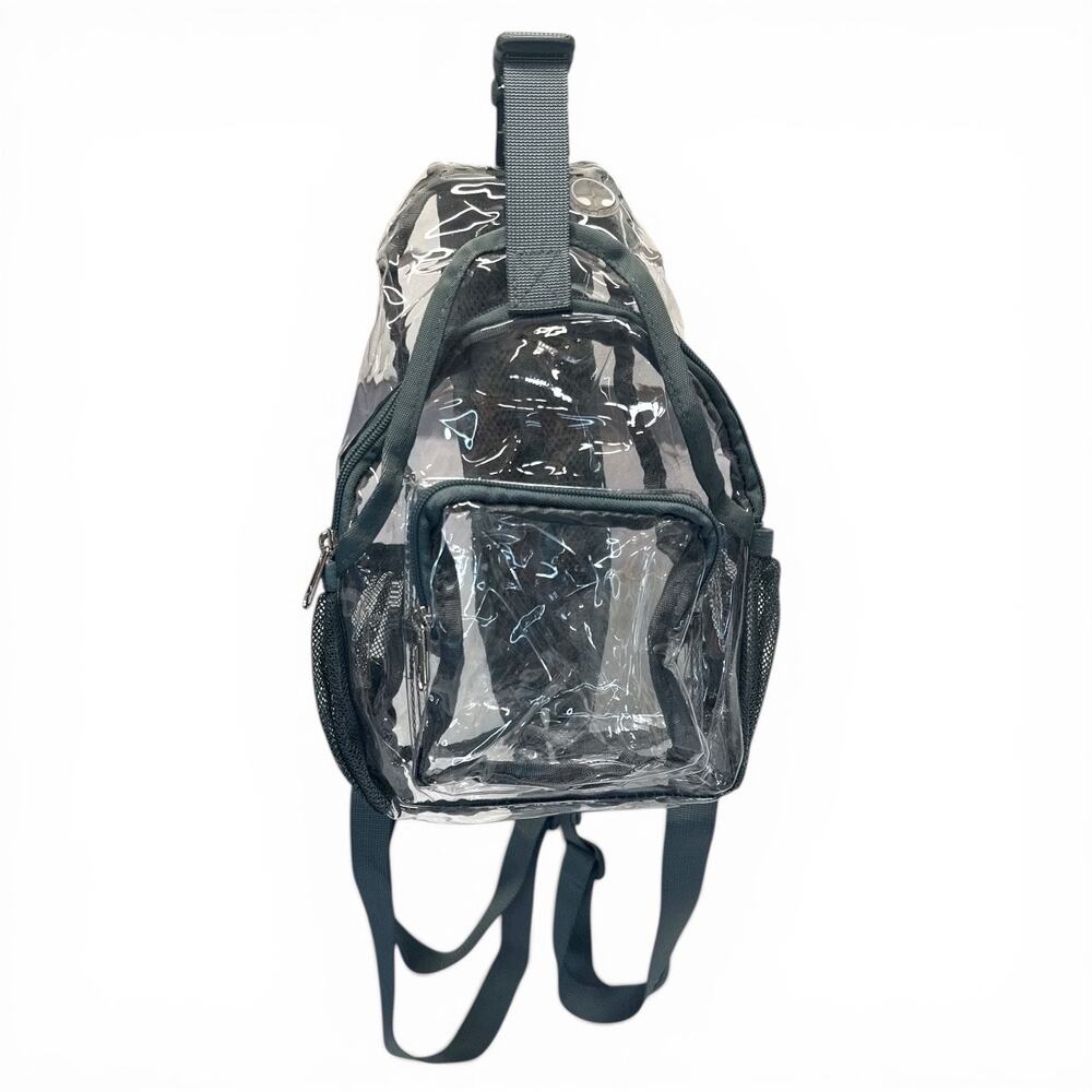 Clear Mini Sling Backpack Stadium Approved Transparent Crossbody Festival Bag